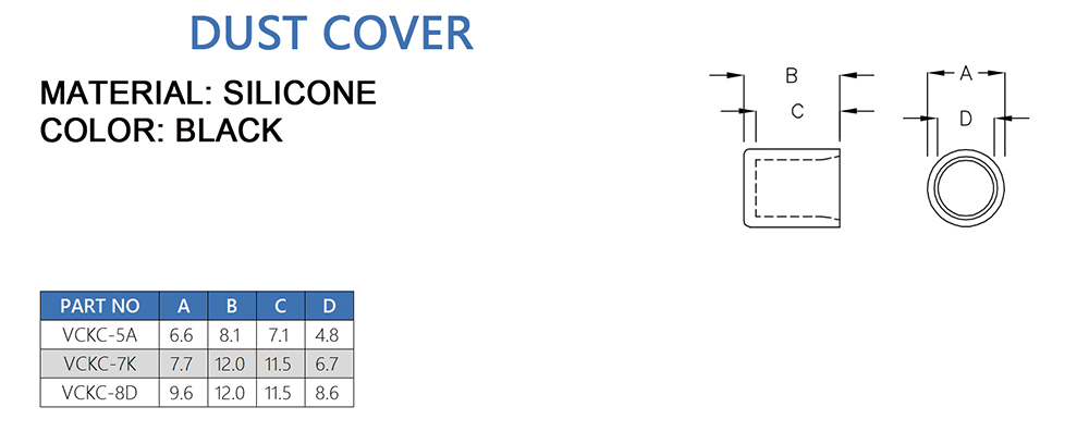 Dust cover VCKC-5A